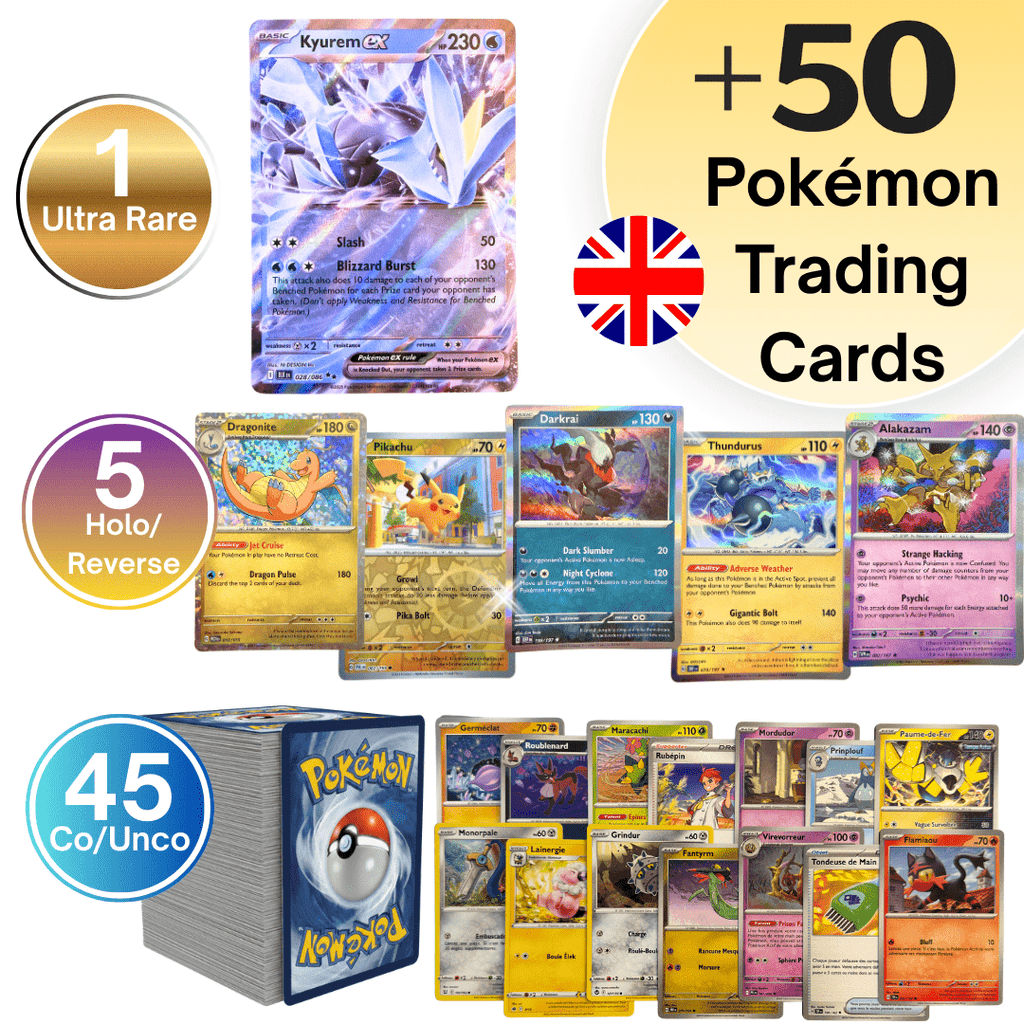 Trading Cards Pokemon Ultra English 1x Ultra Rare with Pokémon: Pack ULTRA +50 cards - product gallery image 2