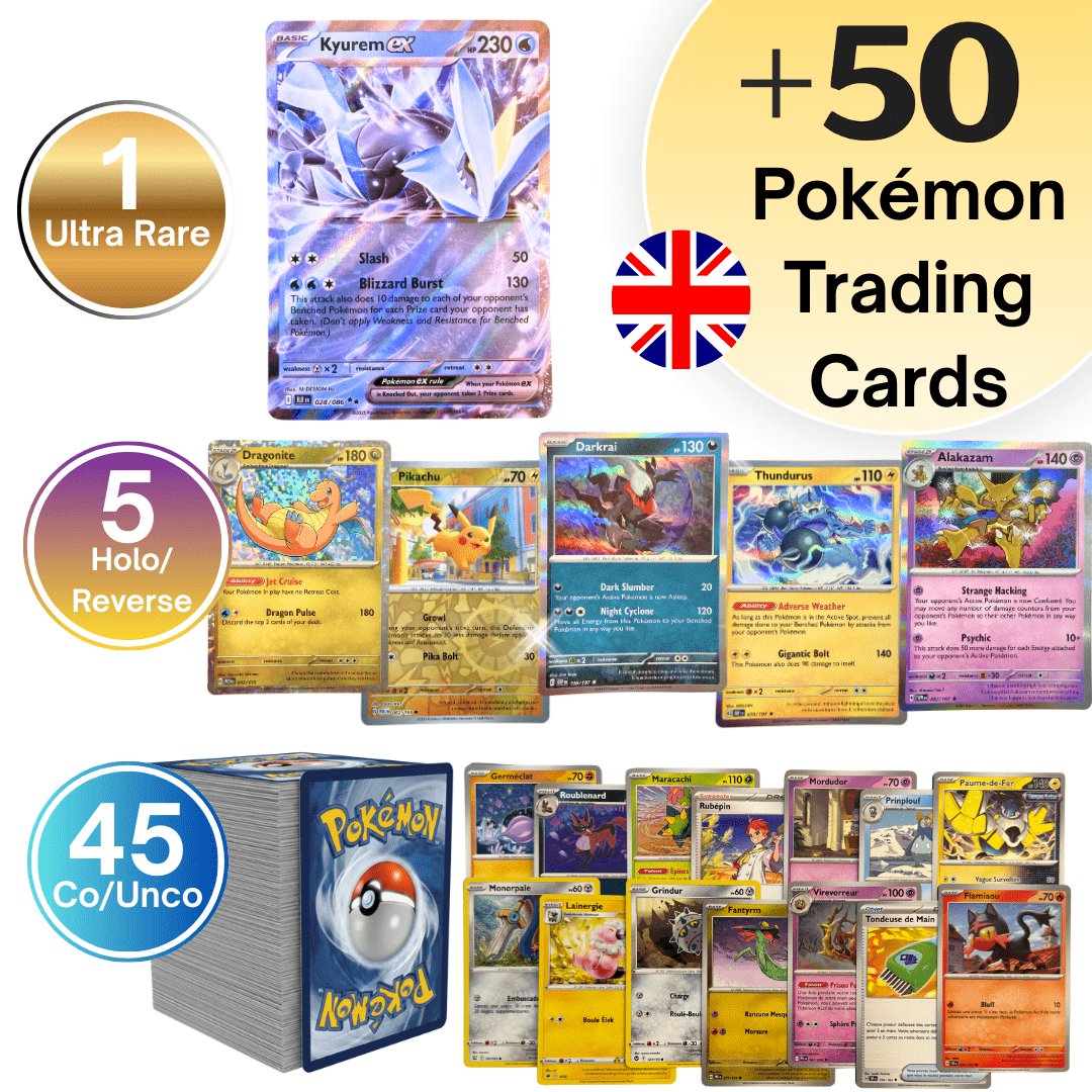 Trading Cards Pokemon Ultra English 1x Ultra Rare with Pokémon: Pack ULTRA +50 cards - product gallery image 2