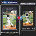 Trading Cards Semi-Rigid Card Protectors Card Sleeves Bundle with 500 Card - product gallery image 4