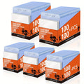 Trading Cards Semi-Rigid Card Protectors Card Sleeves Bundle with 500 Card