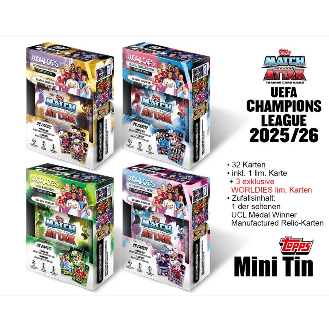 Trading Cards Topps Champions League 2025/2026 Mini Tin - product gallery image 2