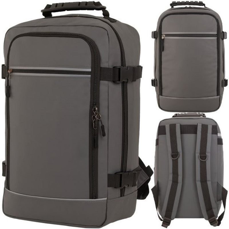 Travel Backpack with Water-Resistant, Ryanair Approved Cabin 40x20x25cm Underseat - GREY option