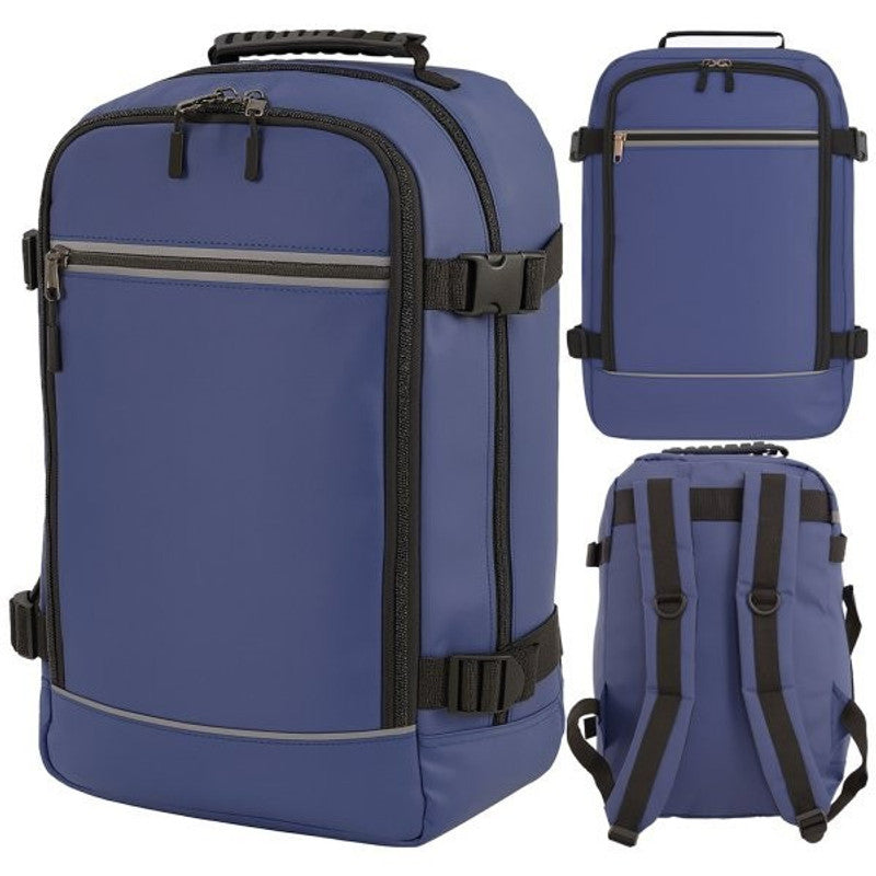 Travel Backpack with Water-Resistant, Ryanair Approved Cabin 40x20x25cm Underseat - NAVY option