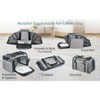 Travel Bag Airline Approved Expandable Soft Cat Carrier with Foldable - product gallery image 4