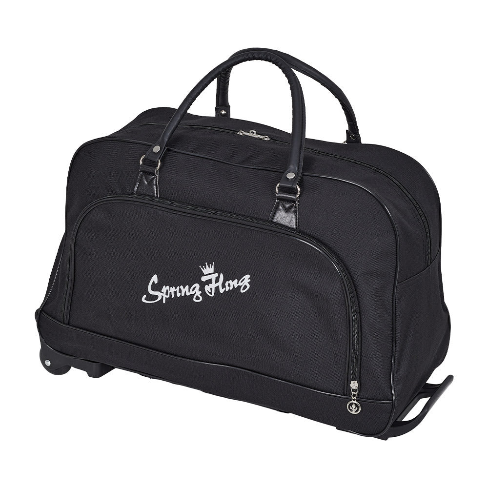 Travel Bag Large Wheeled Duffel Foldable Rolling Holdall with Space-Saving - product gallery image 15