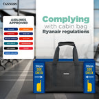 Travel Bag Ryanair Cabin 40x20x25 Underseat Approved with Waterproof - product gallery image 6