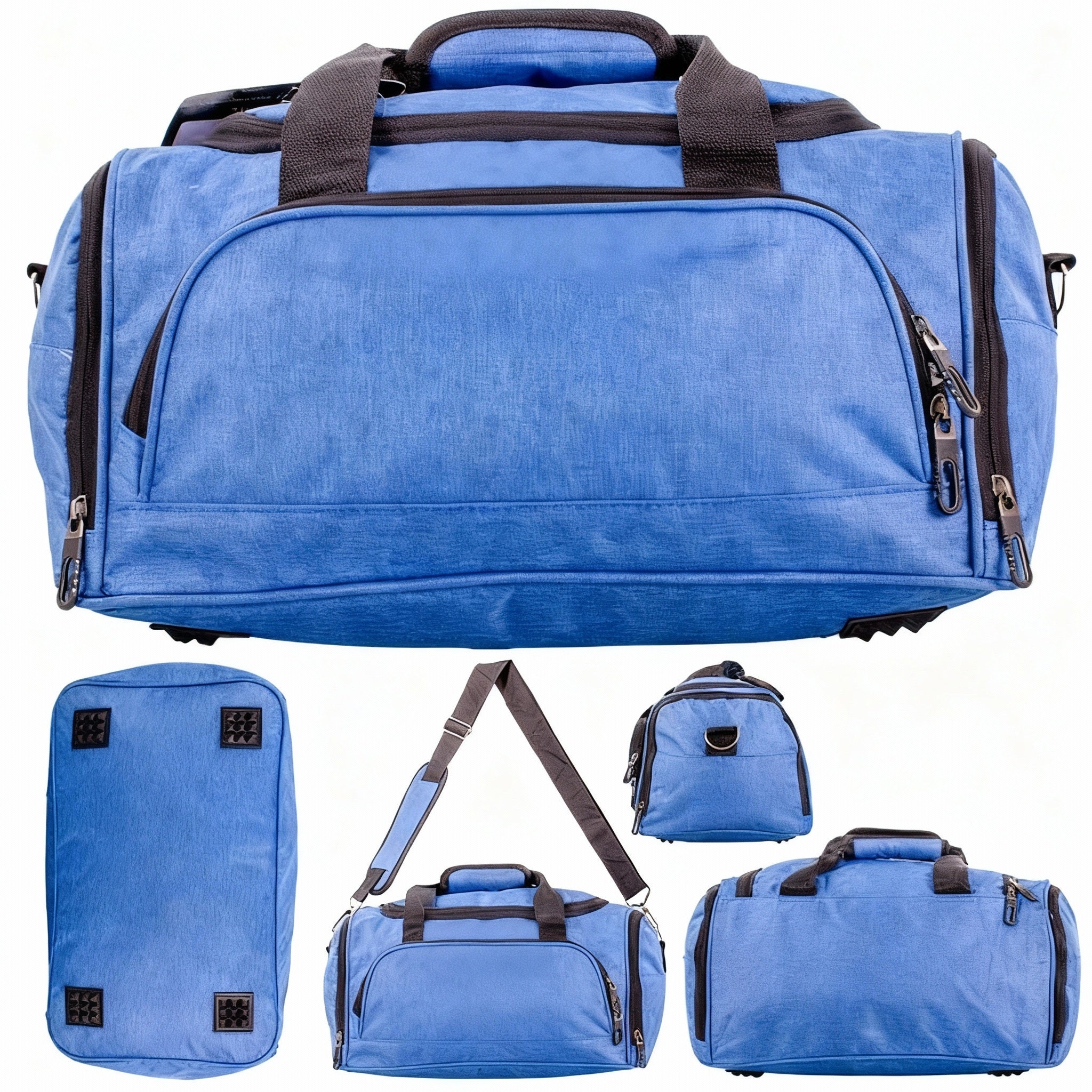 Travel Bag Underseat Cabin 40x20x25 Ultra Lightweight with Water-Resistant, Lockable - BLUE RYANAIR UNDERSEAT HOLDALL UNISEX option