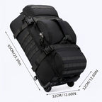 Travel Bag Wheeled Duffel Backpack Extra Large Rolling with Wheels - product gallery image 2
