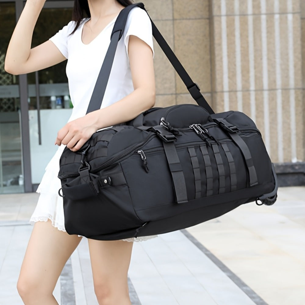 Travel Bag Wheeled Duffel Backpack Extra Large Rolling with Wheels - product gallery image 3