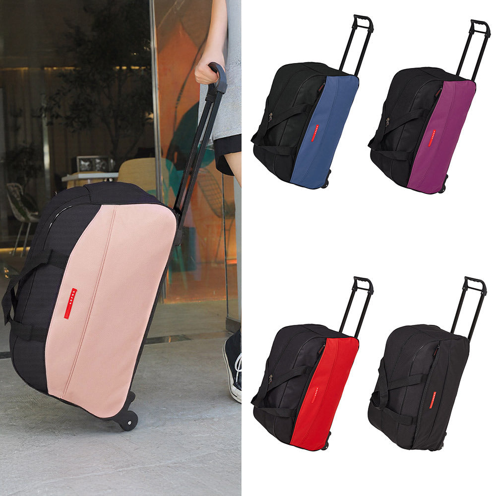 Travel Bag Wheeled Rolling Duffel Lightweight Foldable with Adjustable Height - product gallery image 15