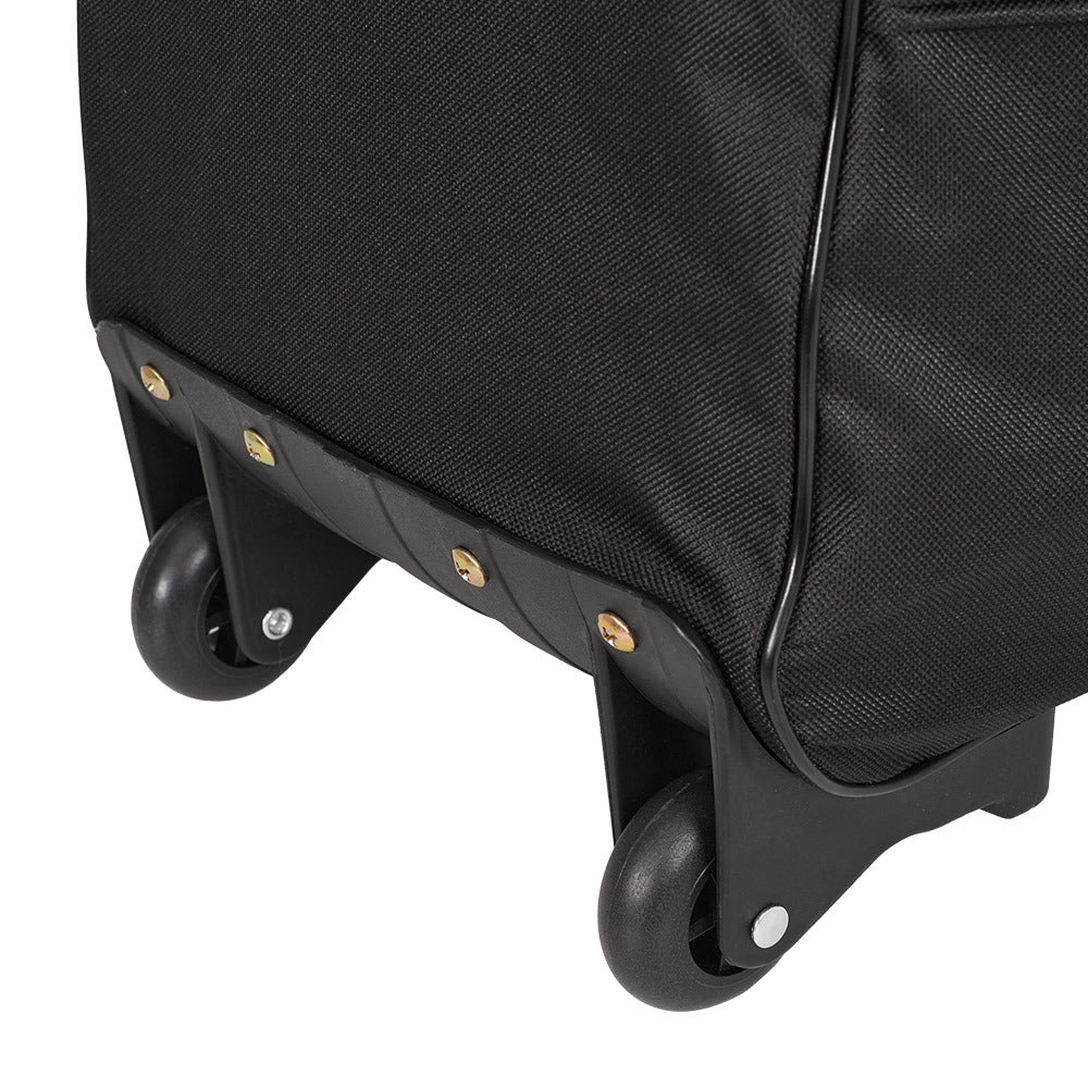 Travel Bag Wheeled Rolling Duffel Lightweight Foldable with Adjustable Height - product gallery image 19