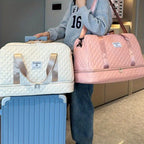 Travel Bag Women's Gym Large Weekend Holdall Ultra with Foldable