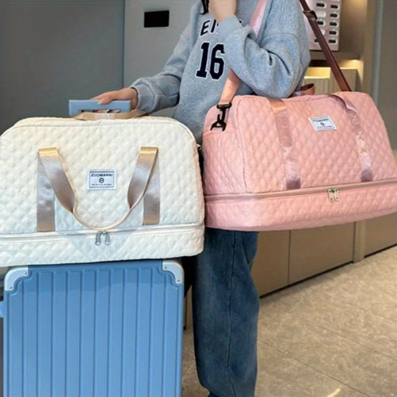 Travel Bag Women's Gym Large Weekend Holdall Ultra with Foldable