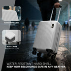 Travel Luggage with Spinner Wheels, 40x30x20cm - product gallery image 13