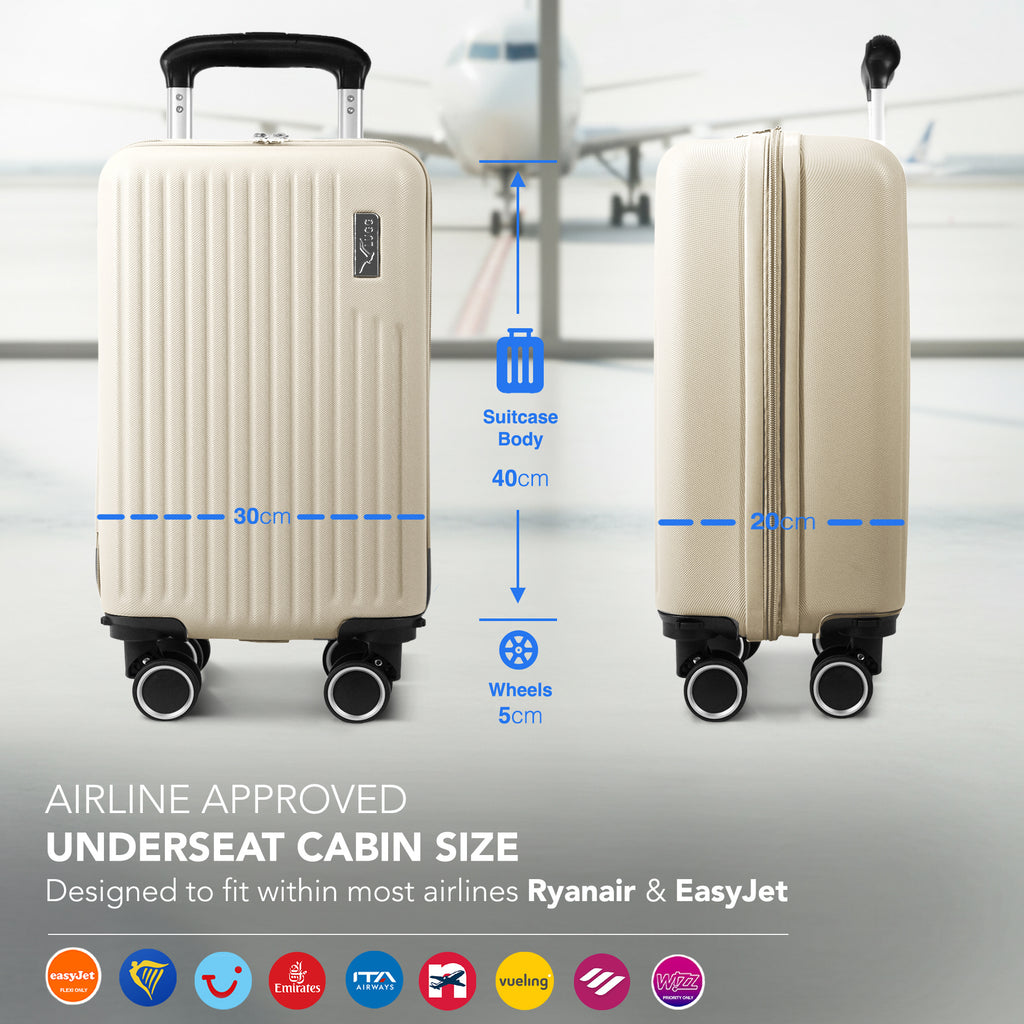Travel Luggage with Spinner Wheels, 40x30x20cm - product gallery image 3