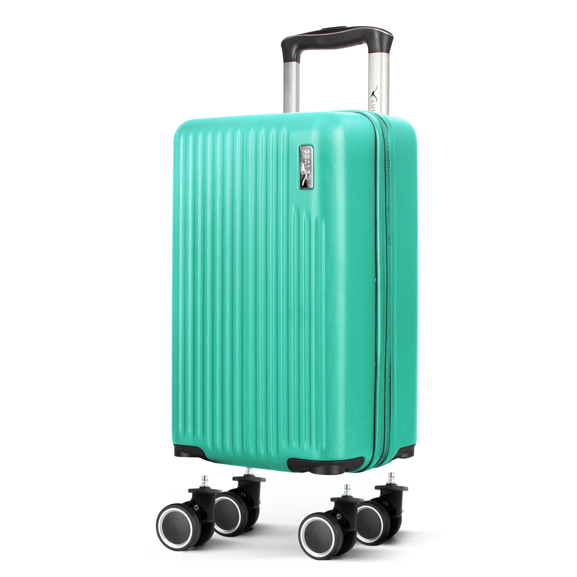 Travel Luggage with Spinner Wheels, 40x30x20cm - Mint, 40x30x20cm option