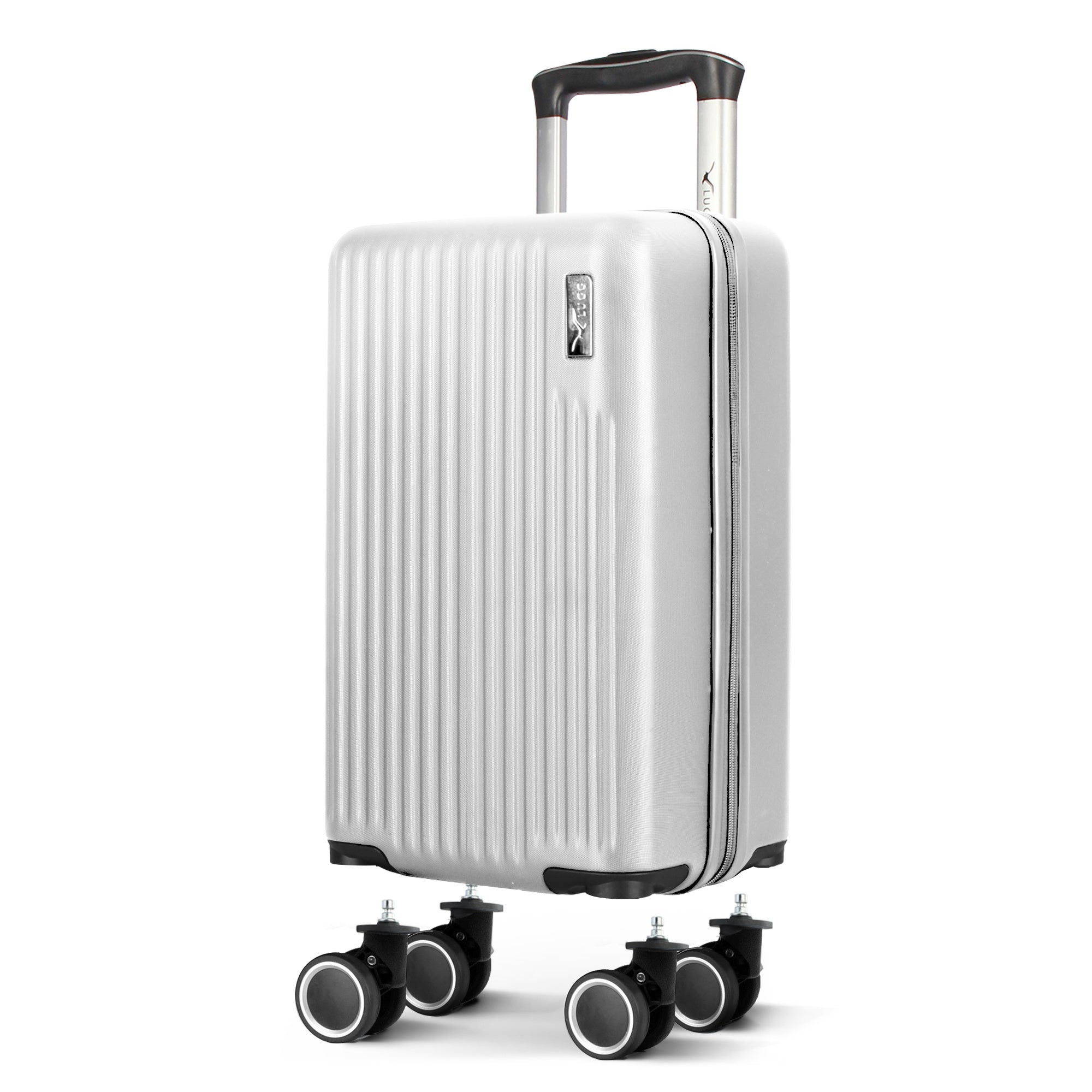 Travel Luggage with Spinner Wheels, 40x30x20cm - Pearl, 40x30x20cm option