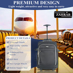 Travel Luggage with Underseat Trolley Cabin Bag 40x30x20cm Nylon - product gallery image 6