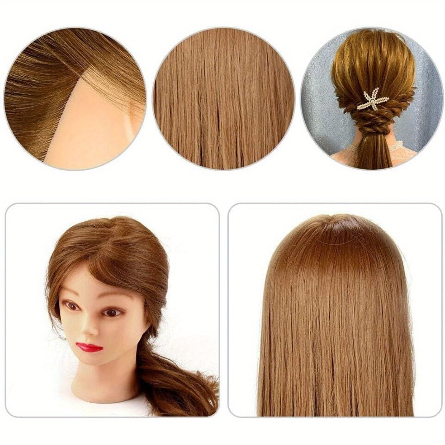 Trintion 26" Blonde Training Mannequin with Head High Temperature Synthetic Fiber - product gallery image 2