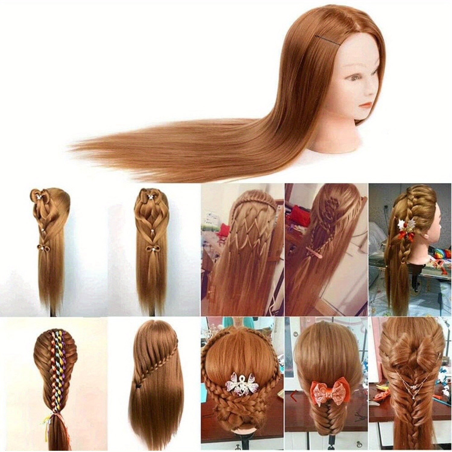 Trintion 26" Blonde Training Mannequin with Head High Temperature Synthetic Fiber