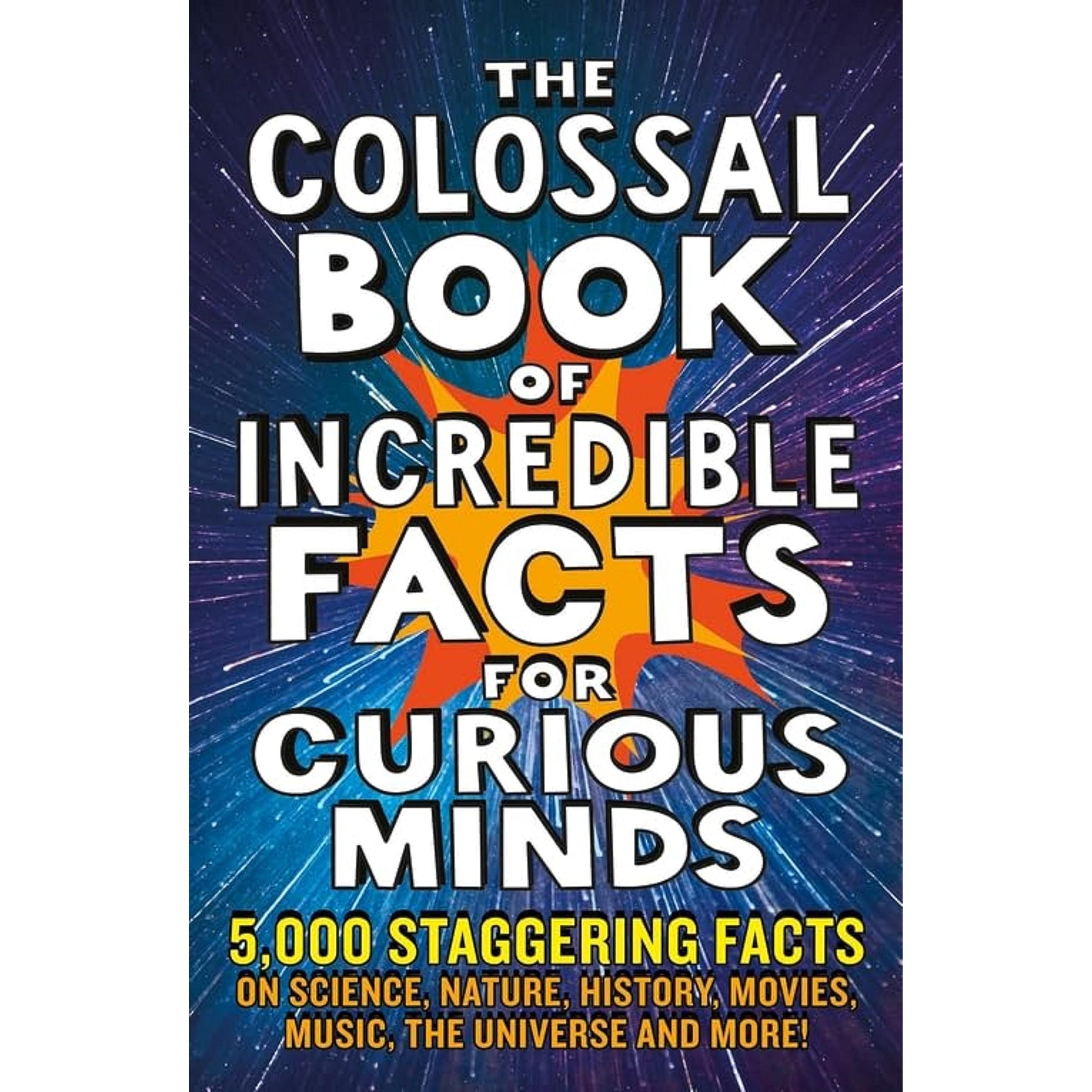 Trivia & Facts Book Incredible Curious Minds Science Nature with 1