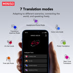 True Wireless Earbud with 4.6g, AI Translation Earbuds 134-Language Real-Time - product gallery image 5