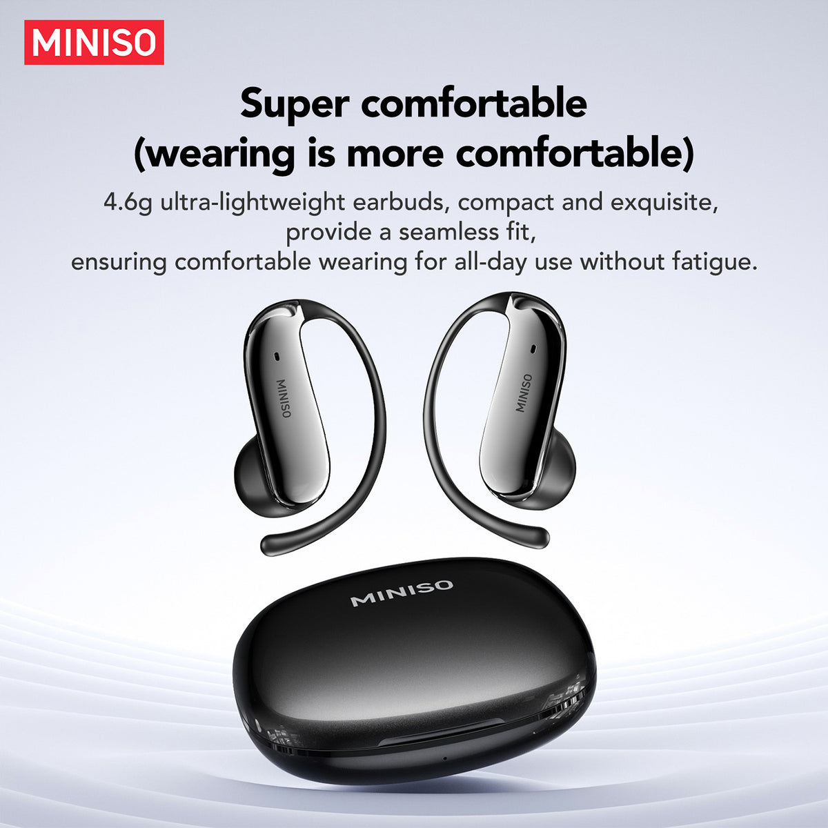 True Wireless Earbud with 4.6g, AI Translation Earbuds 134-Language Real-Time - product gallery image 9