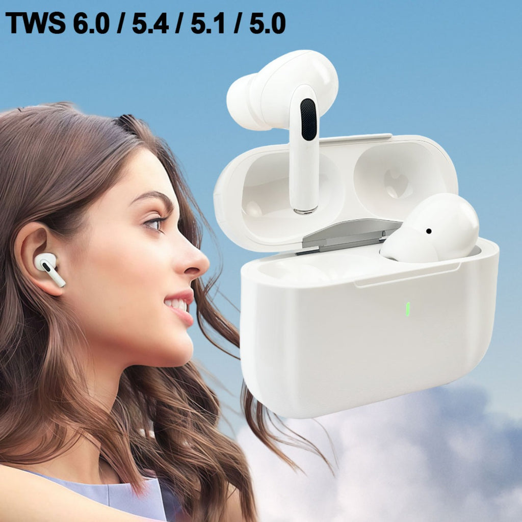 True Wireless Earbud with Fashion White (1 pair of in-ear headphones + charging case + - product gallery image 2