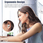 True Wireless Earbud with Fashion White (1 pair of in-ear headphones + charging case + - product gallery image 7