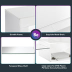 TV Stand with 160cm, 50kg, LED Unit Cabinet White High Gloss - product gallery image 5
