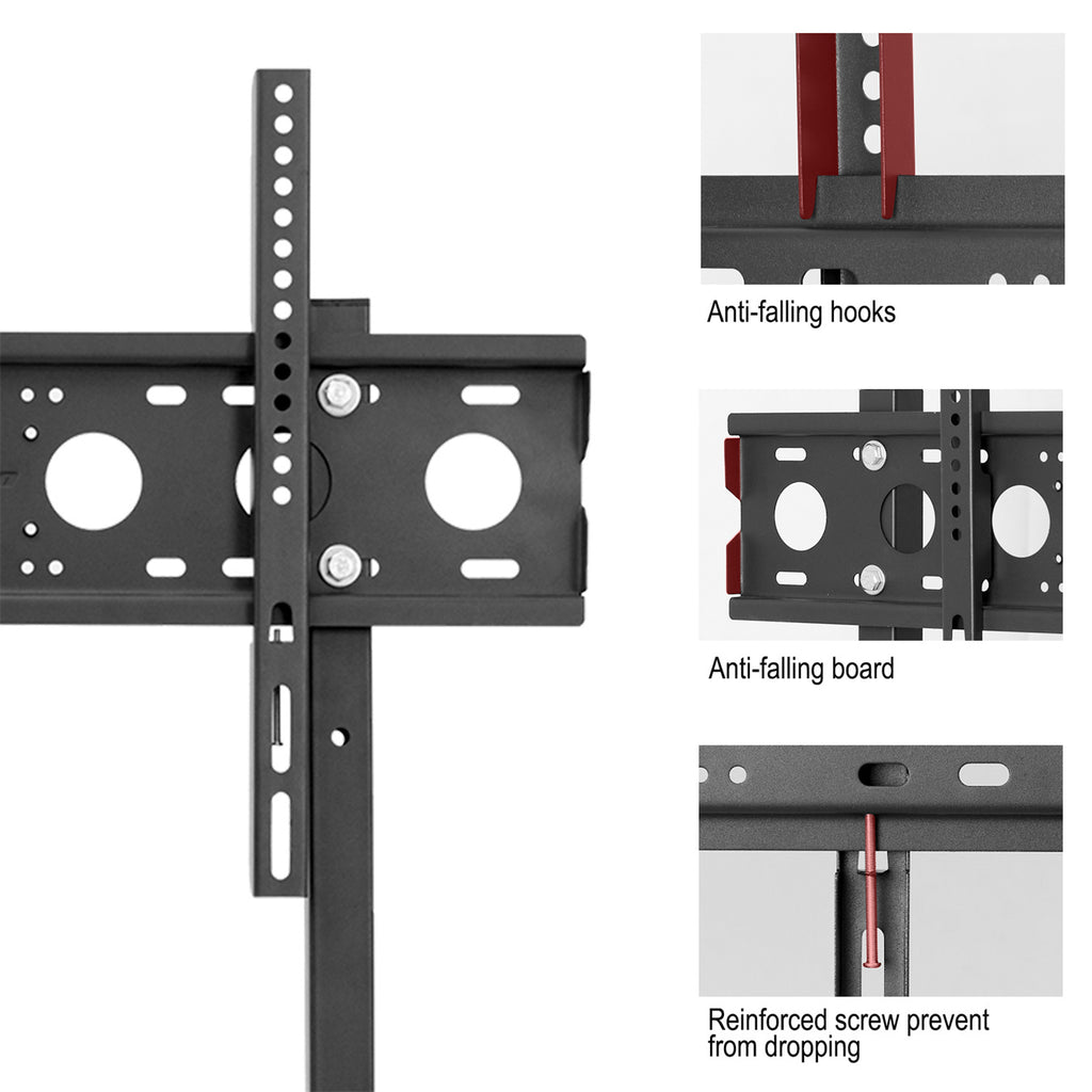 TV Stand with Adjustable Height, Easy Assembly, Freestanding - product gallery image 12