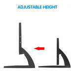 TV Stand with Adjustable Height, Non-Slip, Easy Assembly, Metal - product gallery image 3