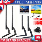 TV Stand with Adjustable Height, Non-Slip, Easy Assembly, Metal