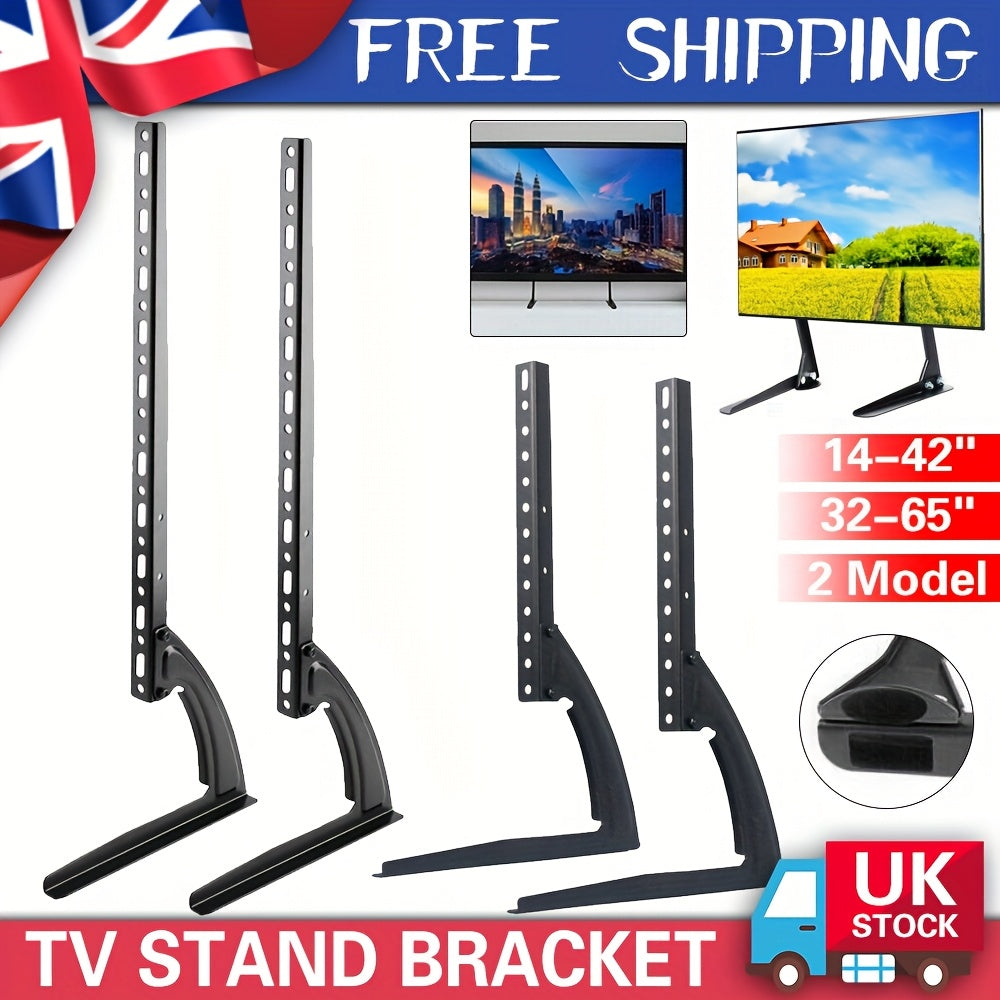 TV Stand with Adjustable Height, Non-Slip, Easy Assembly, Metal