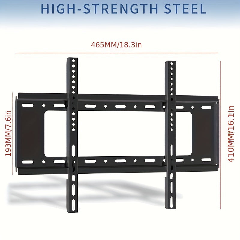 TV Wall Bracket with FOR 32-70' TV, Mount Universal 32-70 Inch Fixed Flat - product gallery image 4