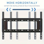 TV Wall Bracket with FOR 32-70' TV, Mount Universal 32-70 Inch Fixed Flat