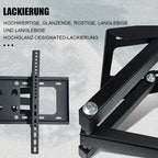 TV Wall Bracket with Mount Tilt Swivel Universal Mount Inch - product gallery image 4