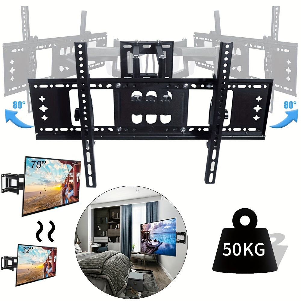 TV Wall Bracket with Mount Tilt Swivel Universal Mount Inch