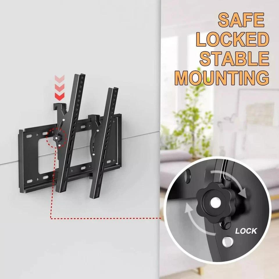 TV Wall Bracket with Space-Saving, Full Motion 32–70 Inch TVs Tilt - product gallery image 4