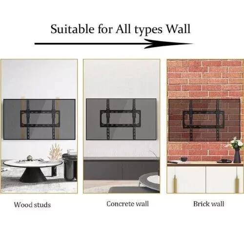 TV Wall Bracket with Space-Saving, Full Motion 32–70 Inch TVs Tilt - product gallery image 9