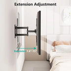 TV Wall Mount with Space-Saving, Foldable, TV wall Bracket - product gallery image 7