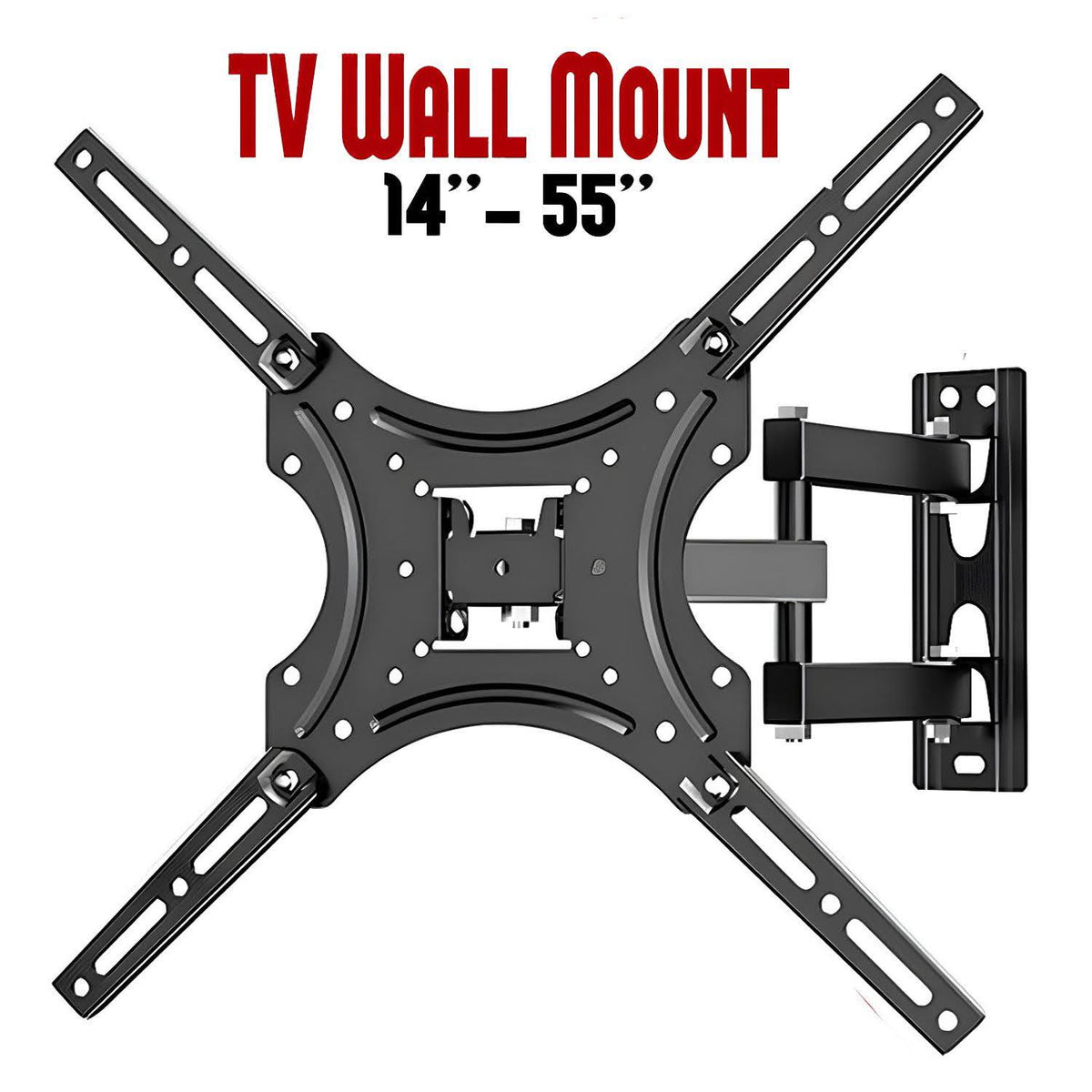 TV Wall Mount with Space-Saving, Foldable, TV wall Bracket