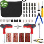 Tyre Repair Kit, 65pcs All-In-One with Heavy Duty All-In-One Universal Puncture - product gallery image 2