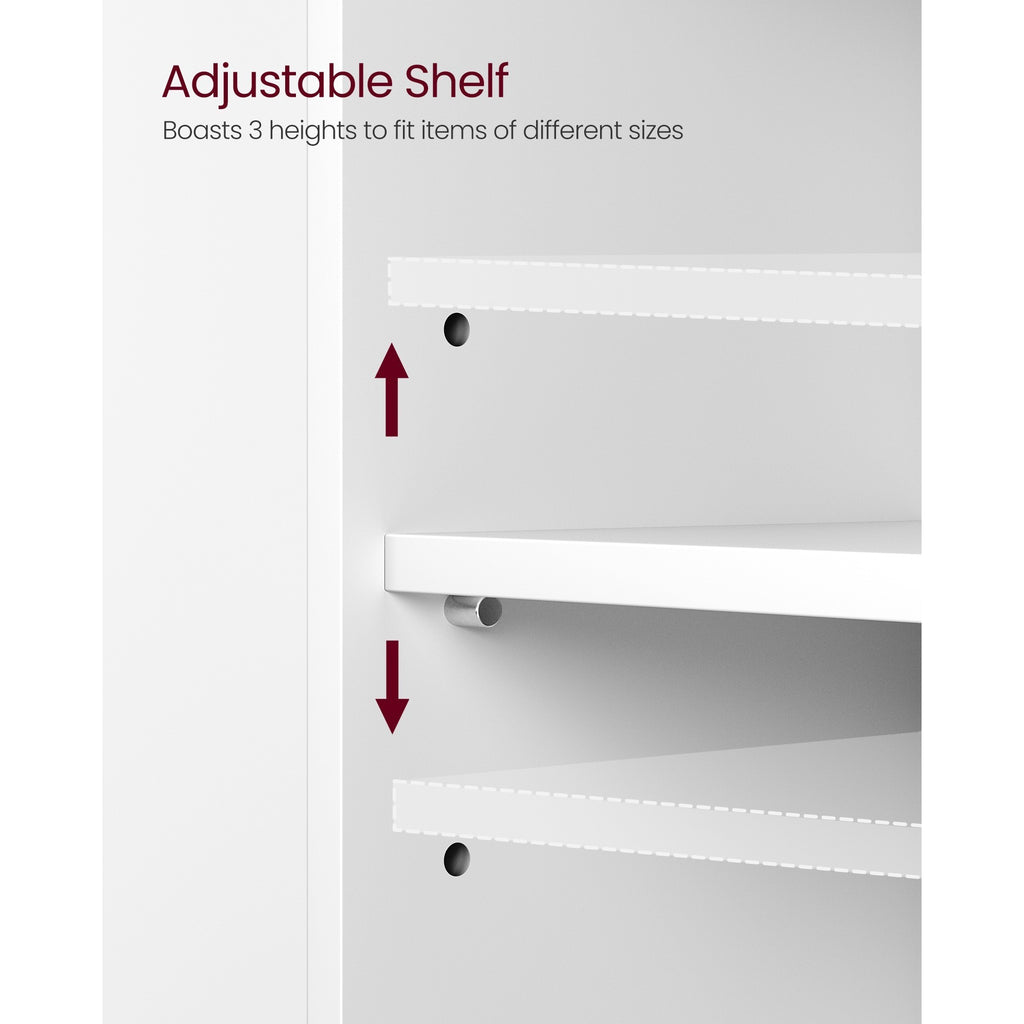 Under Sink Bathroom Cabinet with Adjustable Height, Easy Assembly - product gallery image 6