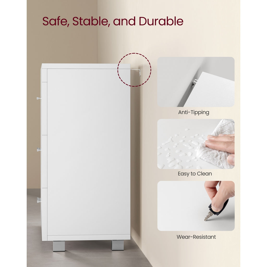 Under Sink Bathroom Cabinet with Adjustable Height, Easy Assembly - product gallery image 8
