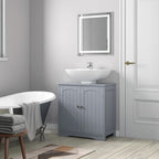 Under Sink Bathroom Cabinet with Adjustable Height, Water-Resistant - product gallery image 10