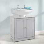 Under Sink Bathroom Cabinet with Freestanding, U-Shaped Cut-Out - product gallery image 3