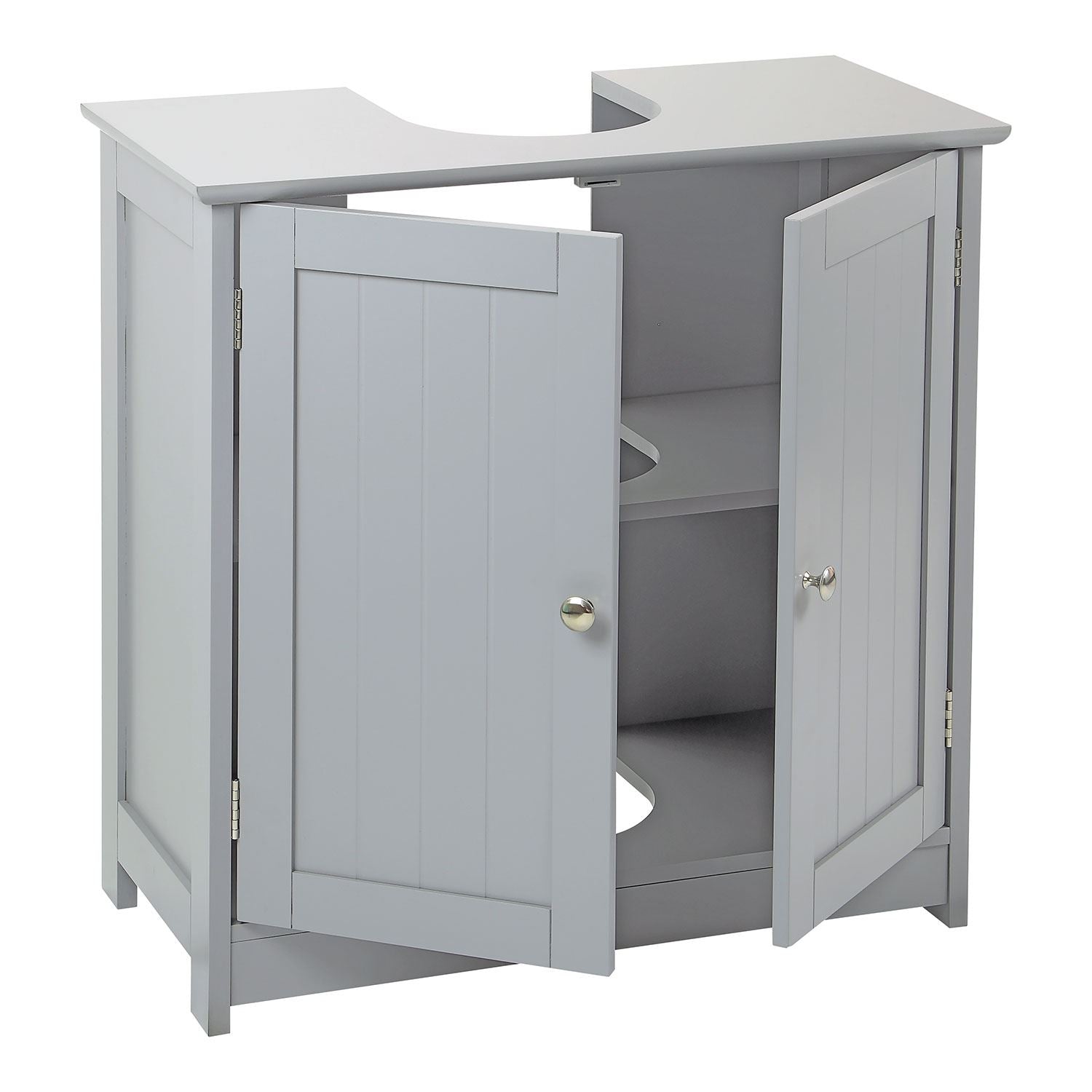 Under Sink Bathroom Cabinet with Freestanding, U-Shaped Cut-Out - product gallery image 5