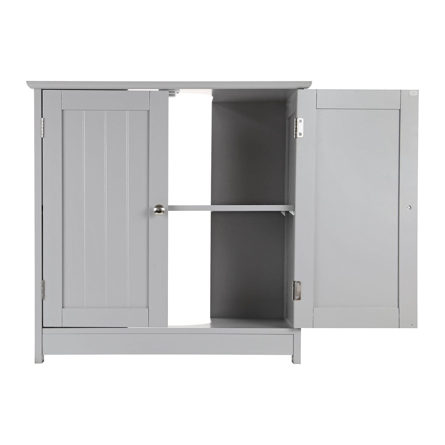 Under Sink Bathroom Cabinet with Freestanding, U-Shaped Cut-Out - product gallery image 6