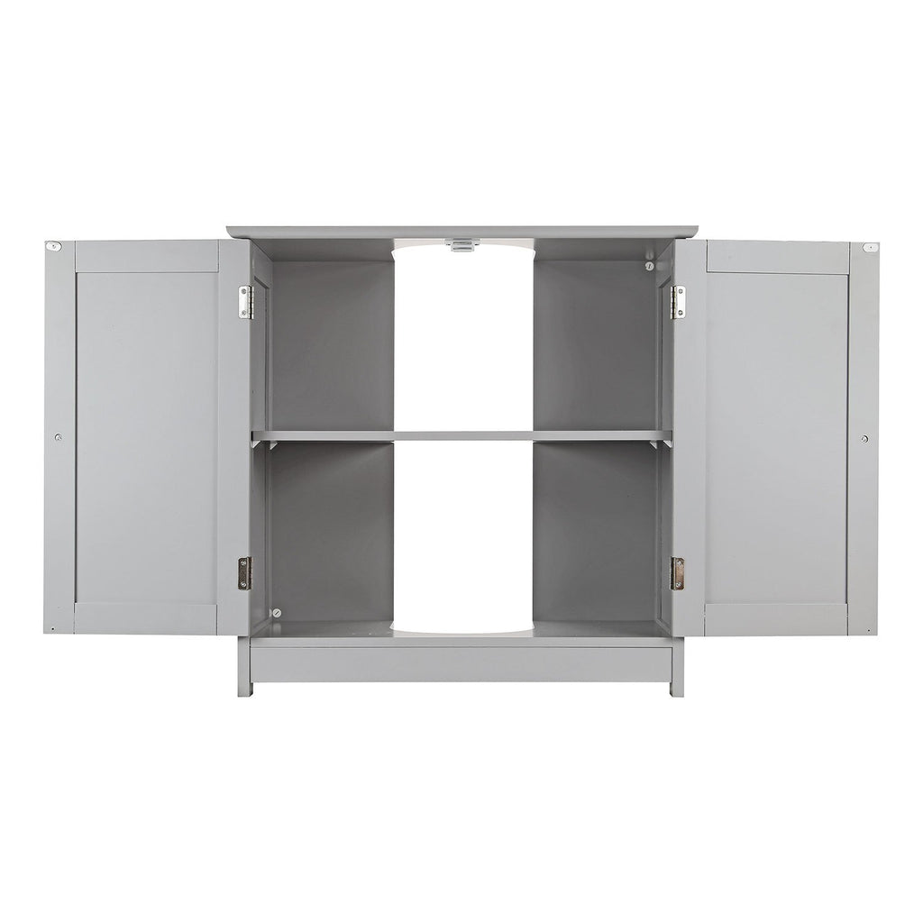 Under Sink Bathroom Cabinet with Freestanding, U-Shaped Cut-Out - product gallery image 7